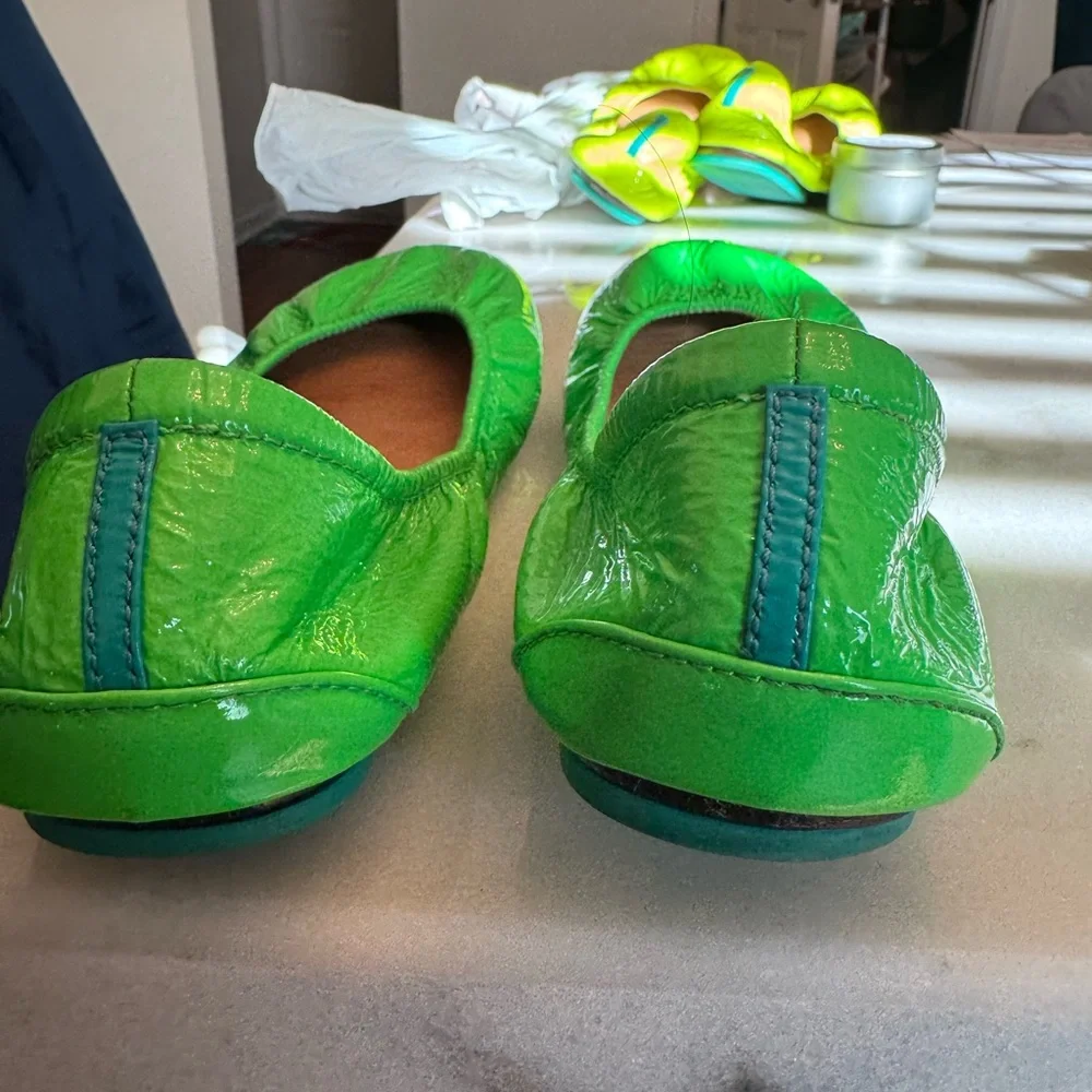 Tieks Green Ballet Flats - Picture 6 of 6